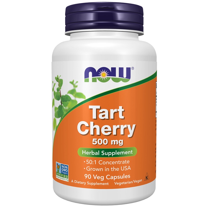 NOW Tart Cherry 500 mg, 90 Veg Capsules NOW Tart Cherry 500 mg, 90 Veg Capsules