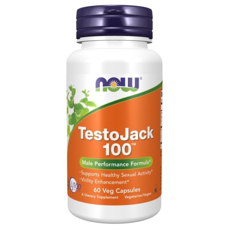 NOW TestoJack 100, 60 Veg Capsules NOW TestoJack 100, 60 Veg Capsules