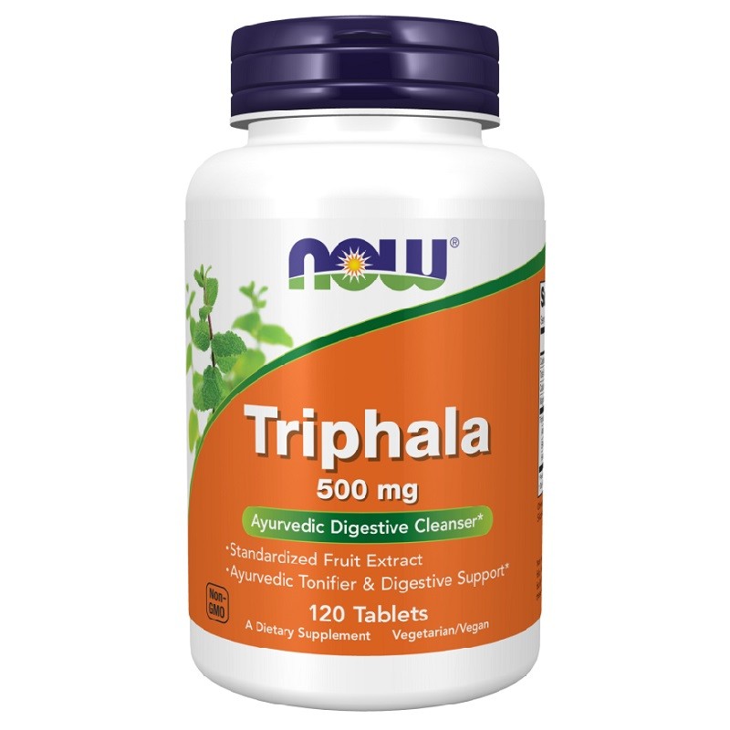 NOW Triphala 500mg, 120 Tablets NOW Triphala 500mg, 120 Tablets