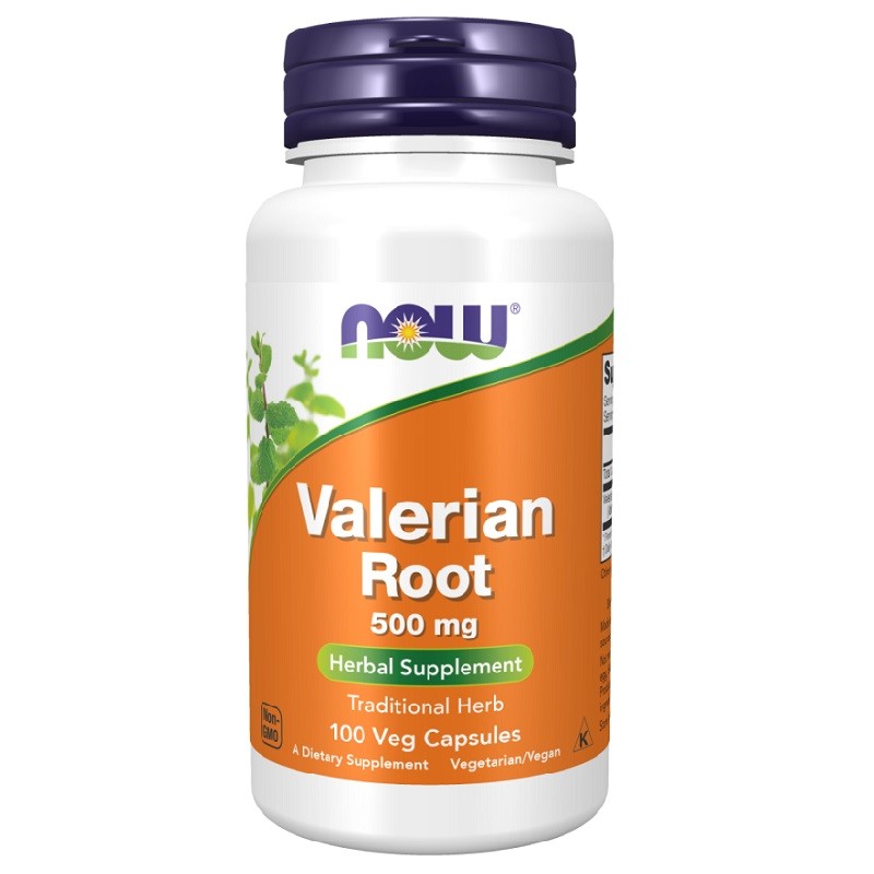 NOW Valerian Root 500mg, 100 Veg Capsules NOW Valerian Root 500mg, 100 Veg Capsules