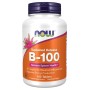 NOW Vitamin B-100 Sustained Release, 100 Tablets