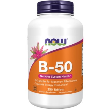NOW Vitamin B-50, 250 Tablets