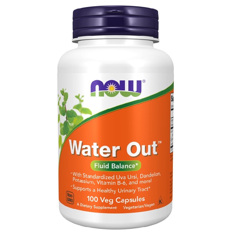 NOW Water Out Fluid Balance, 100 Veg Capsules NOW Water Out Fluid Balance, 100 Veg Capsules