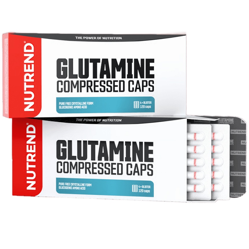 Nutrend Glutamine Compressed Caps, 120 Capsules Nutrend Glutamine Compressed Caps, 120 Capsules