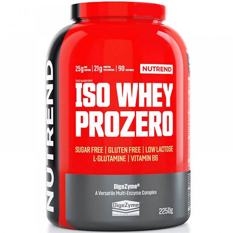 Nutrend Iso Whey Prozero, 2250 Grams