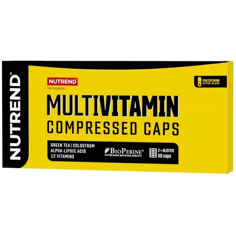 Nutrend MultiVitamin Compressed Caps, 60 Capsules