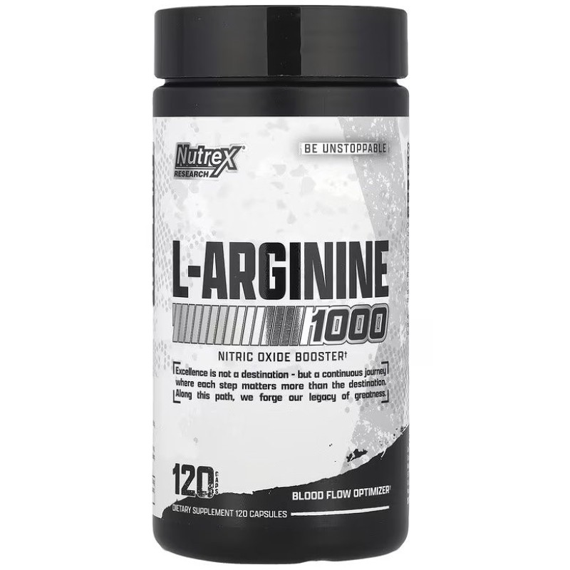 Nutrex L-Arginine 1000, 120 Capsules Nutrex L-Arginine 1000, 120 Capsules