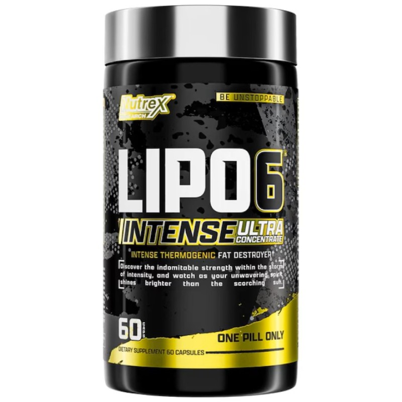 Nutrex Lipo 6 Black Intense Ultra Concentrate, 60 Capsules EU