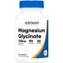 Nutricost Magnesium Glycinate 210 mg, 90 Capsules