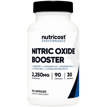 Nutricost Nitric Oxide Booster 750 mg, 90 Capsules Nutricost Nitric Oxide Booster 750 mg, 90 Capsules
