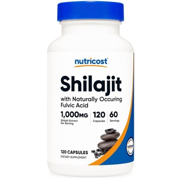Nutricost Shilajit 1,000 mg, 120 Capsules Nutricost Shilajit 1,000 mg, 120 Capsules