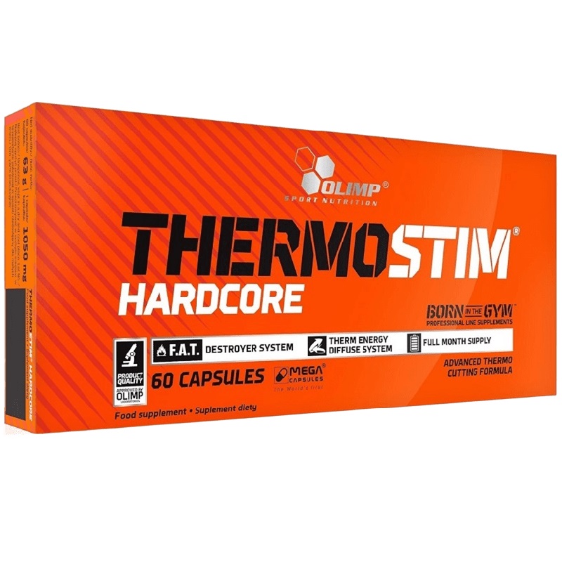 Olimp Nutrition Thermo Stim Hardcore, 60 Capsules