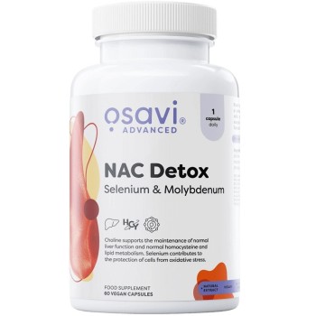 Osavi NAC Detox Selenium and Molybdenum, 60 Vegan Capsules