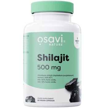 Osavi Shilajit 500 mg, 60 Vegan Capsules