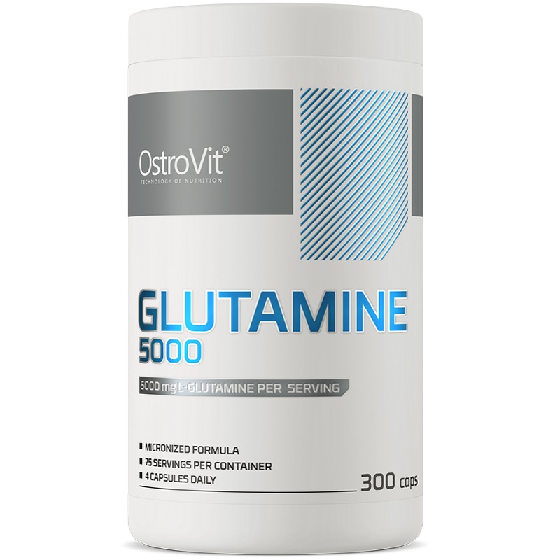 OstroVit Glutamine 5000 mg, 300 Capsules OstroVit Glutamine 5000 mg, 300 Capsules