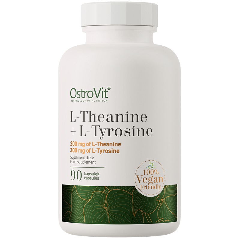 OstroVit L-Theanine + L-Tyrosine, 90 Capsules OstroVit L-Theanine + L-Tyrosine, 90 Capsules