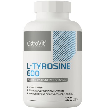 OstroVit L-Tyrosine 600 mg, 120 Capsules OstroVit L-Tyrosine 600 mg, 120 Capsules