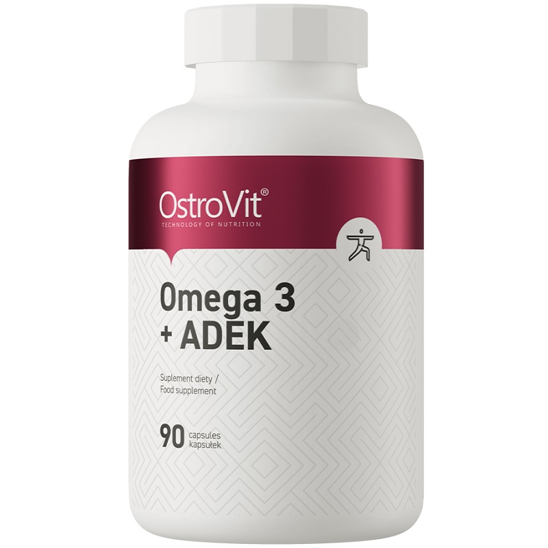 OstroVit Omega 3 + ADEK, 90 Capsules OstroVit Omega 3 + ADEK, 90 Capsules