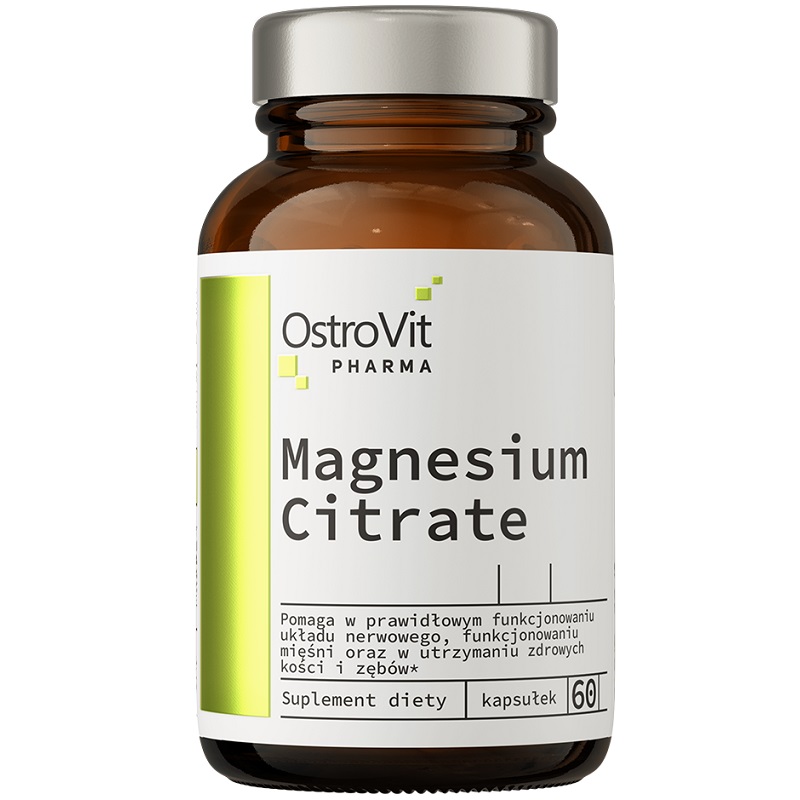 OstroVit Pharma Magnesium Citrate, 60 Capsules