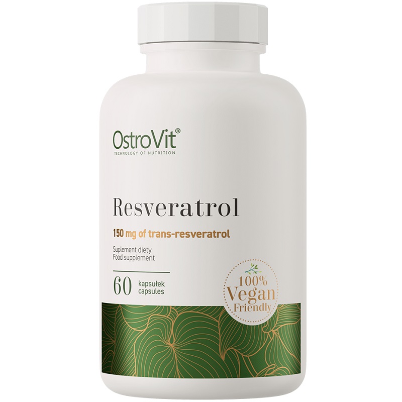 OstroVit Resveratrol, 60 Veg Capsules