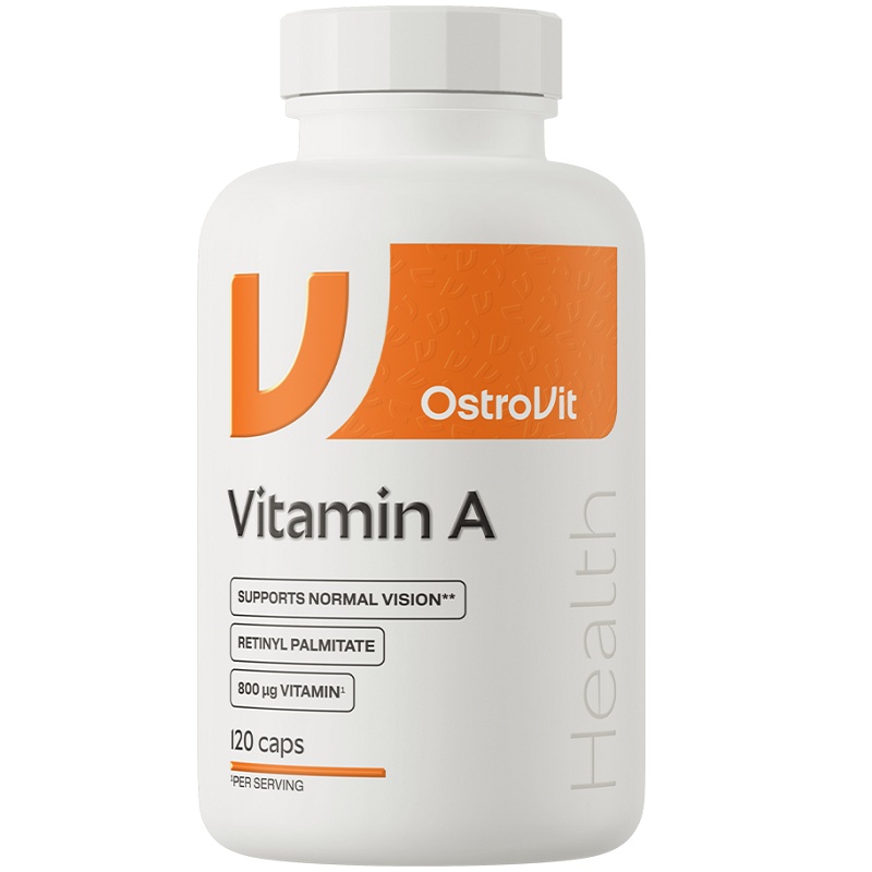 OstroVit Vitamin A, 120 Capsules