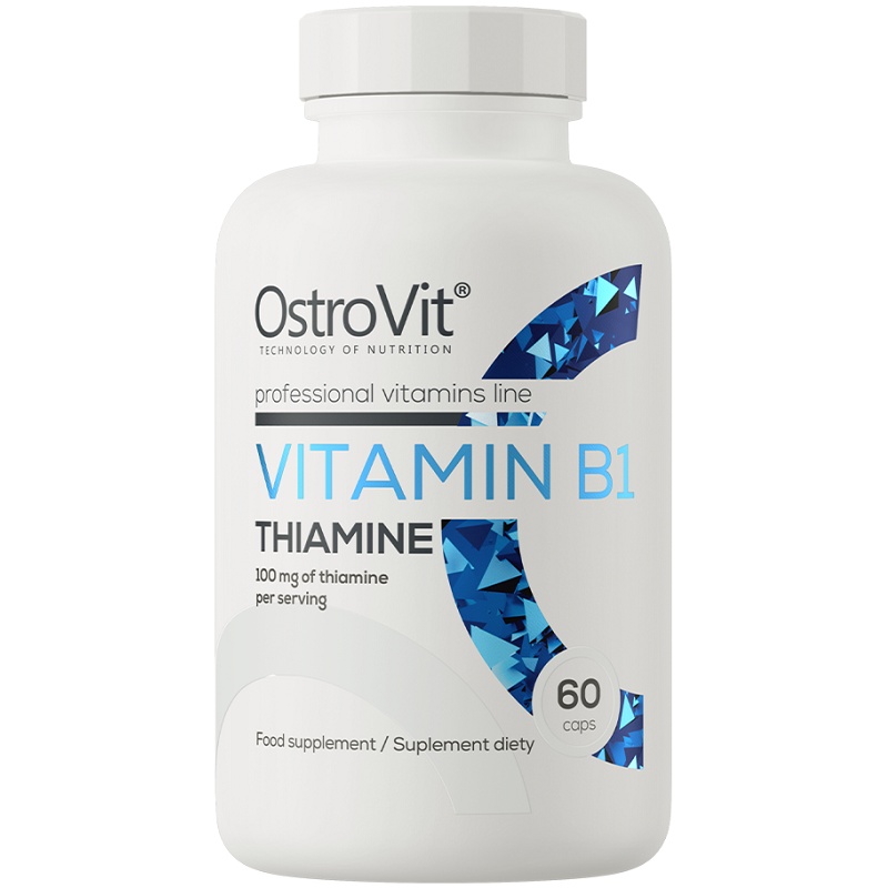 OstroVit Vitamin B1 Thiamine,  60 Capsules