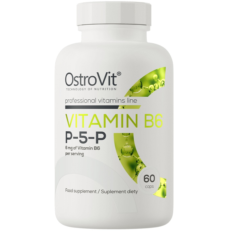 OstroVit Vitamin B6 P-5-P, 60 Capsules
