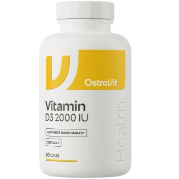 OstroVit Vitamin D3 2000 IU, 60 Softgels