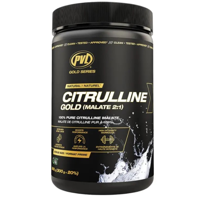 PVL Gold Series Citrulline Malate 2:1, 360 Grams