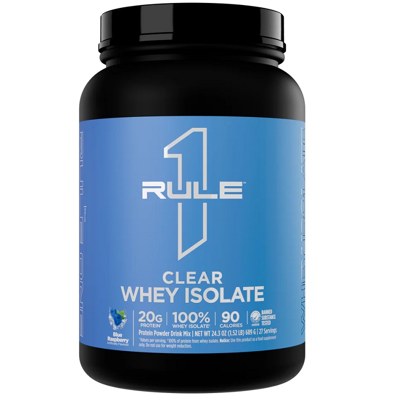 Rule1 Clear Whey Isolate, 689 Grams Rule1 Clear Whey Isolate, 689 Grams