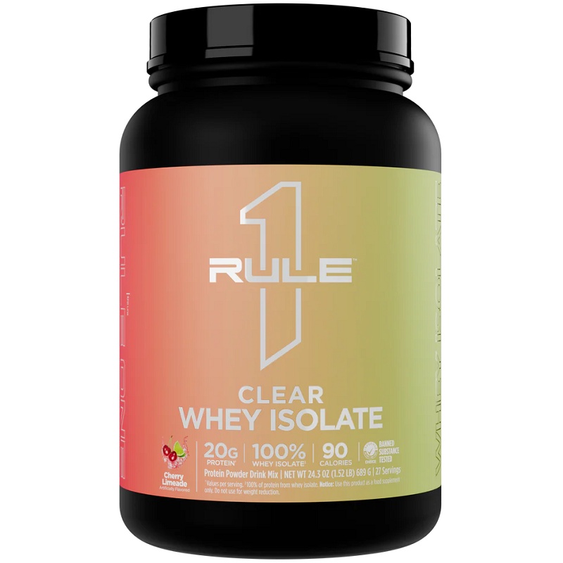 Rule1 Clear Whey Isolate, 689 Grams Rule1 Clear Whey Isolate, 689 Grams