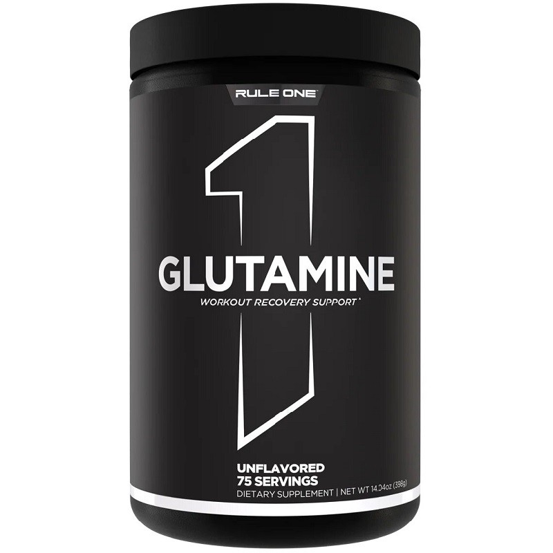 Rule1 Glutamine Natural, 398 Grams