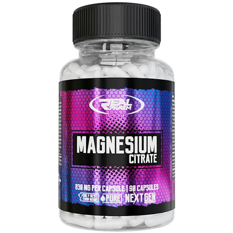 Real Pharm Magnesium Citrate, 90 Capsules Real Pharm Magnesium Citrate, 90 Capsules