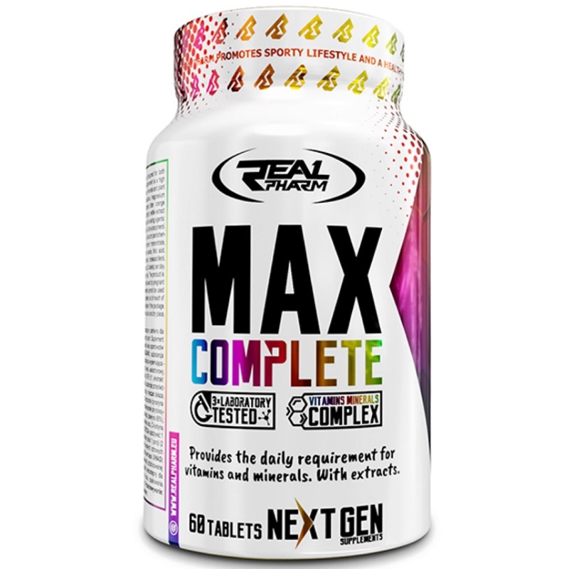 Real Pharm Max Complete, 60 Tablets Real Pharm Max Complete, 60 Tablets