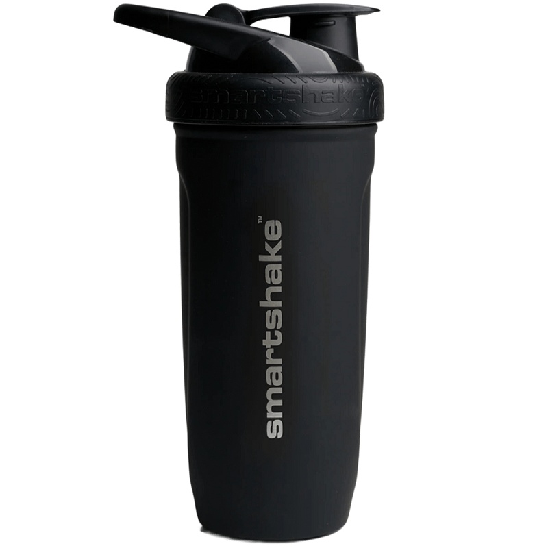 SmartShake Reforce Stainless Steel Black, 900 ml.