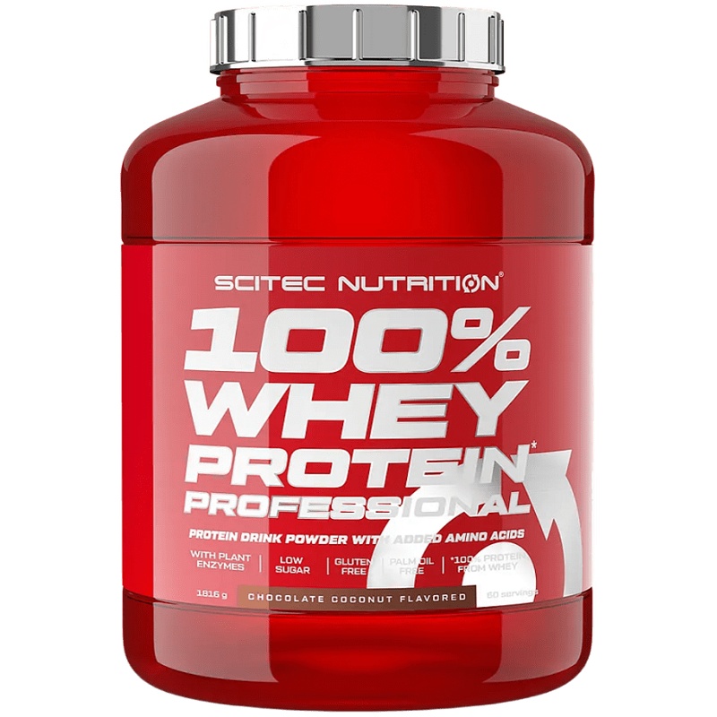 Scitec Nutrition 100% Whey Professional, 1816 Grams Scitec Nutrition 100% Whey Professional, 1816 Grams
