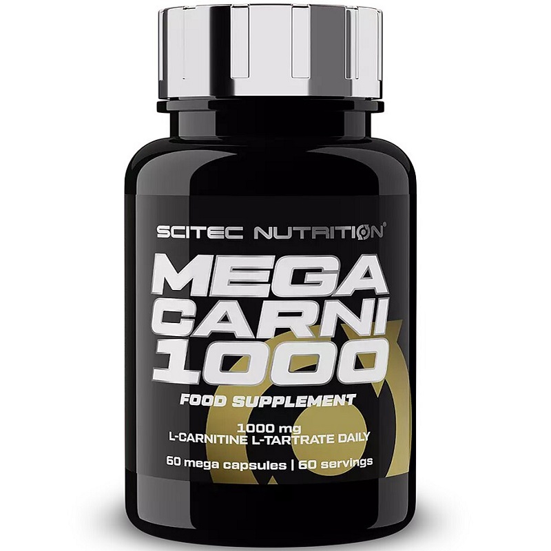 Scitec Nutrition Mega Carni 1000, 60 Capsules