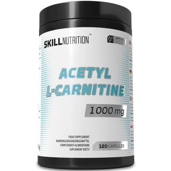 Skill Nutrition Acetyl L-Carnitine 1000 mg, 120 Veg Capsules