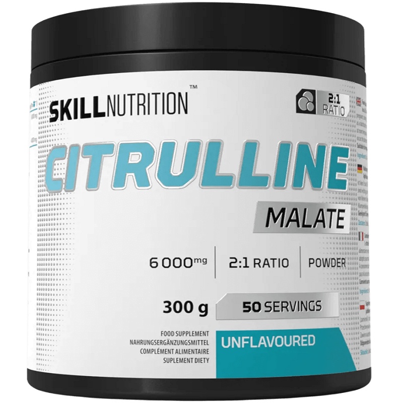 Skill Nutrition Citrulline Malate 2:1 Powder, 300 Grams