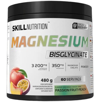 Skill Nutrition Magnesium Bisglycinate Powder, 480 Grams