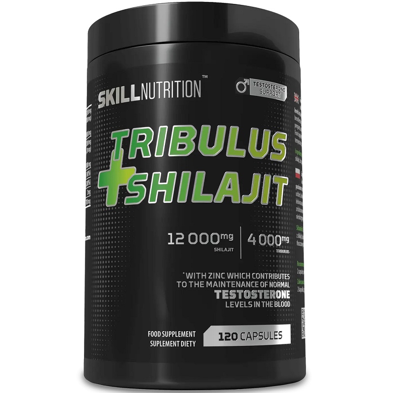 Skill Nutrition Tribulus + Shilajit, 120 Vegan Caps