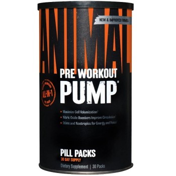 Universal Nutrition Animal Pump, 30 Packs Universal Nutrition Animal Pump, 30 Packs