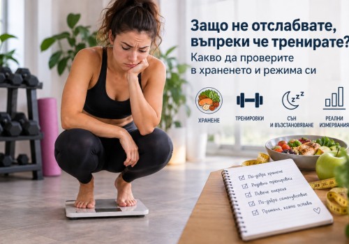 Защо не отслабвате, въпреки че тренирате? Какво да проверите в храненето и режима си